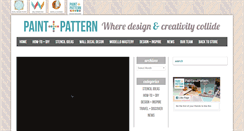 Desktop Screenshot of paintandpattern.com